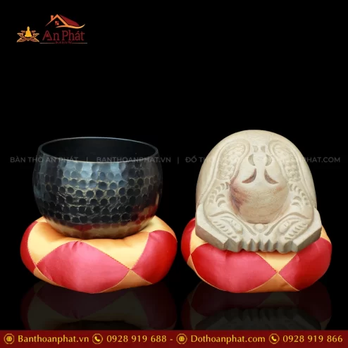 Trang Chủ 171 Bộ Chuông Mõ Tụng Kinh Tại Gia 12.5cm AK11208