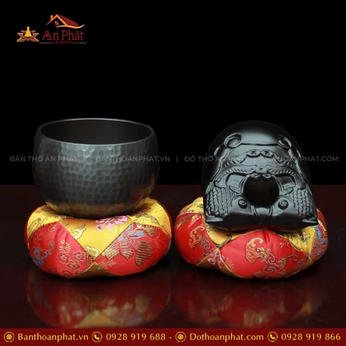 Bộ Chuông Mõ Tụng Kinh Tại Gia Nhiều cỡ AK11212