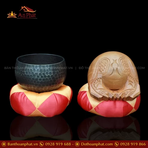 Bộ Chuông Mõ Tụng Kinh Tại Gia cỡ nhỏ AK11213