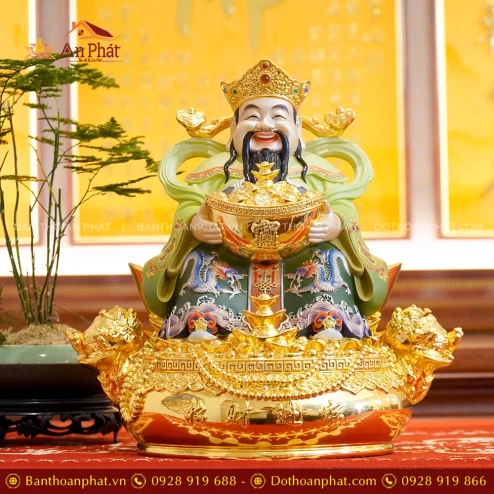 Tượng ông Thần Phát hút tài lộc