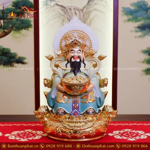 Tượng ông Thần Tiền hút tài lộc