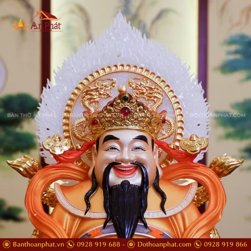 Tuong Than Tien Quan Loc Song Long Ngoc Thach Phu Dong Dat Vang T2519 5