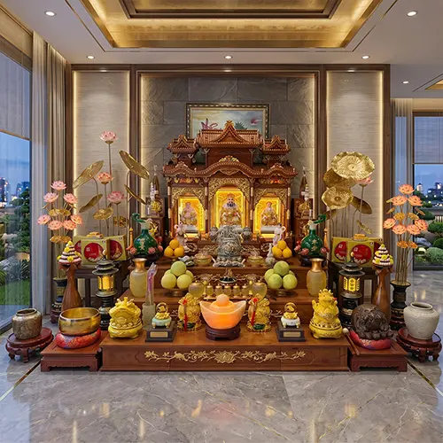 Bàn Thờ Thần Tài