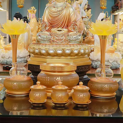 Bộ Đồ Thờ Lưu Ly